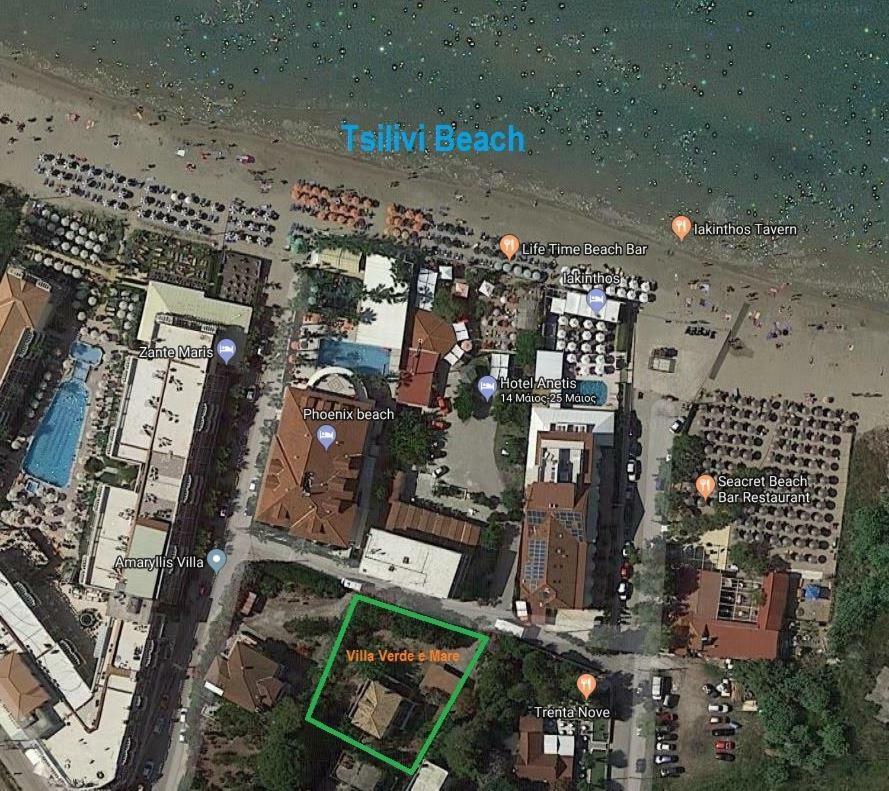 Verde e Mare Villa&Apartment Tsilivi  Buitenkant foto